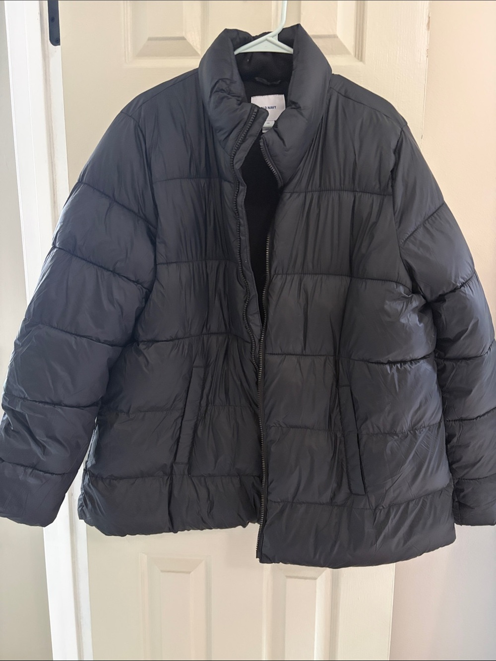 Old Navy Black Women's Puffer Jacket